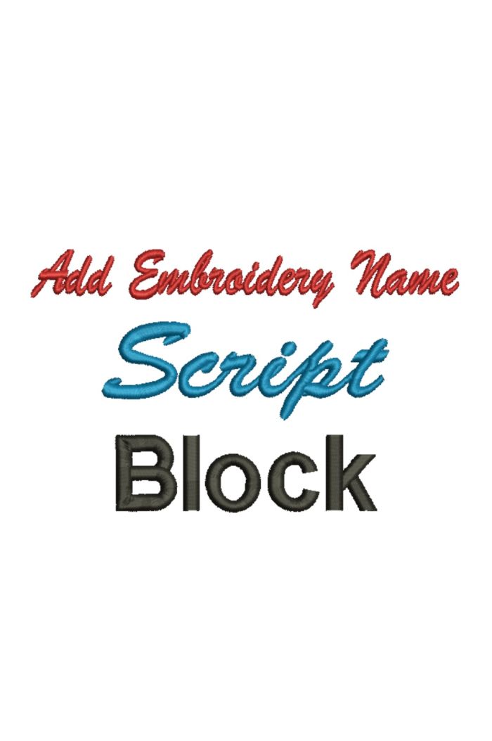 ADD EMBROIDERED NAME