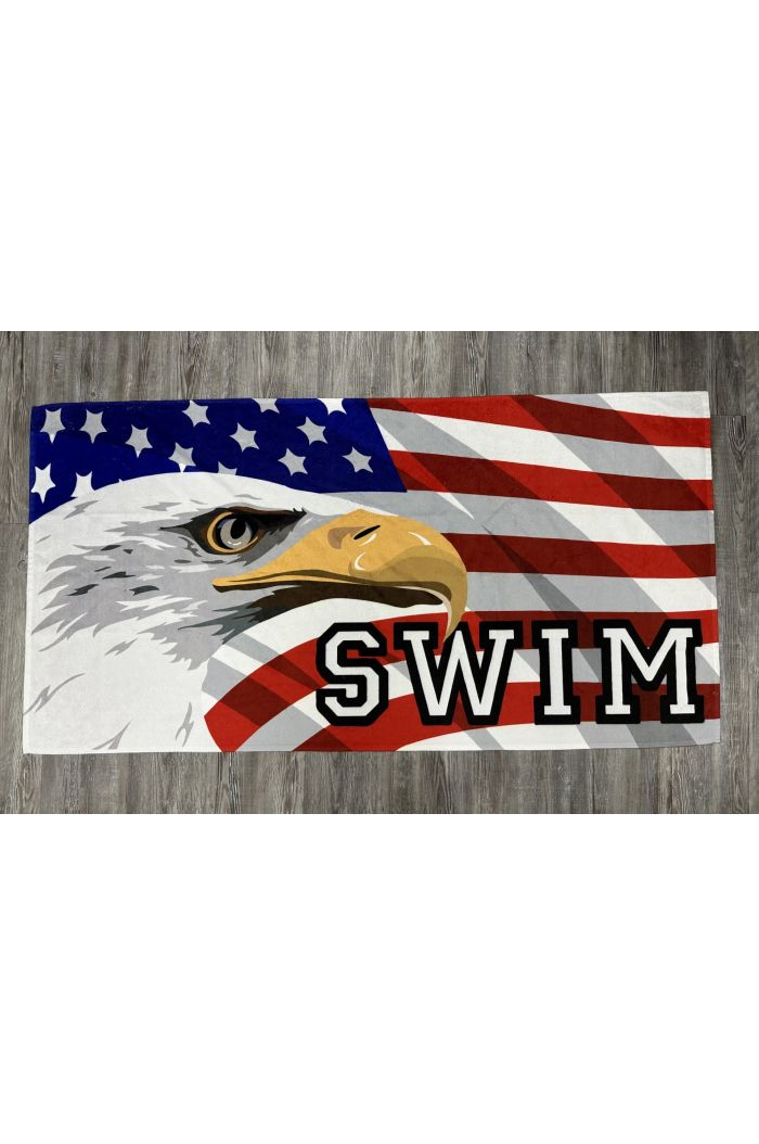 D&J Sports Eagle Towel