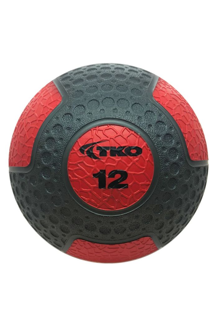 TKO 12 lb. Rubberized Medicine Ball 