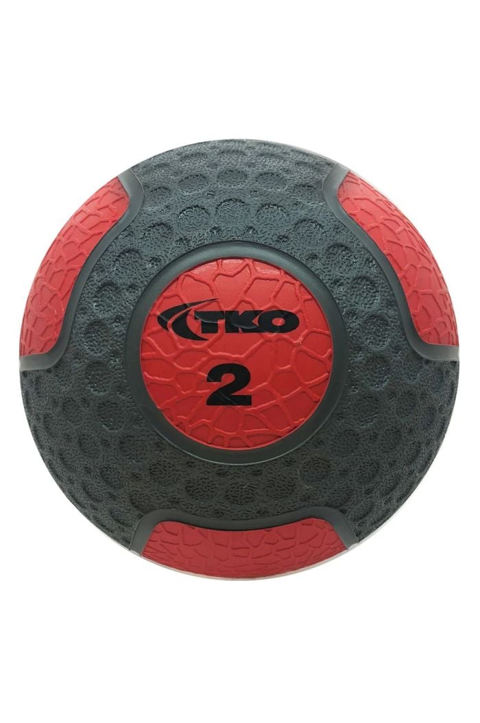 TKO 2 lb. Rubberized MedicineBall 
