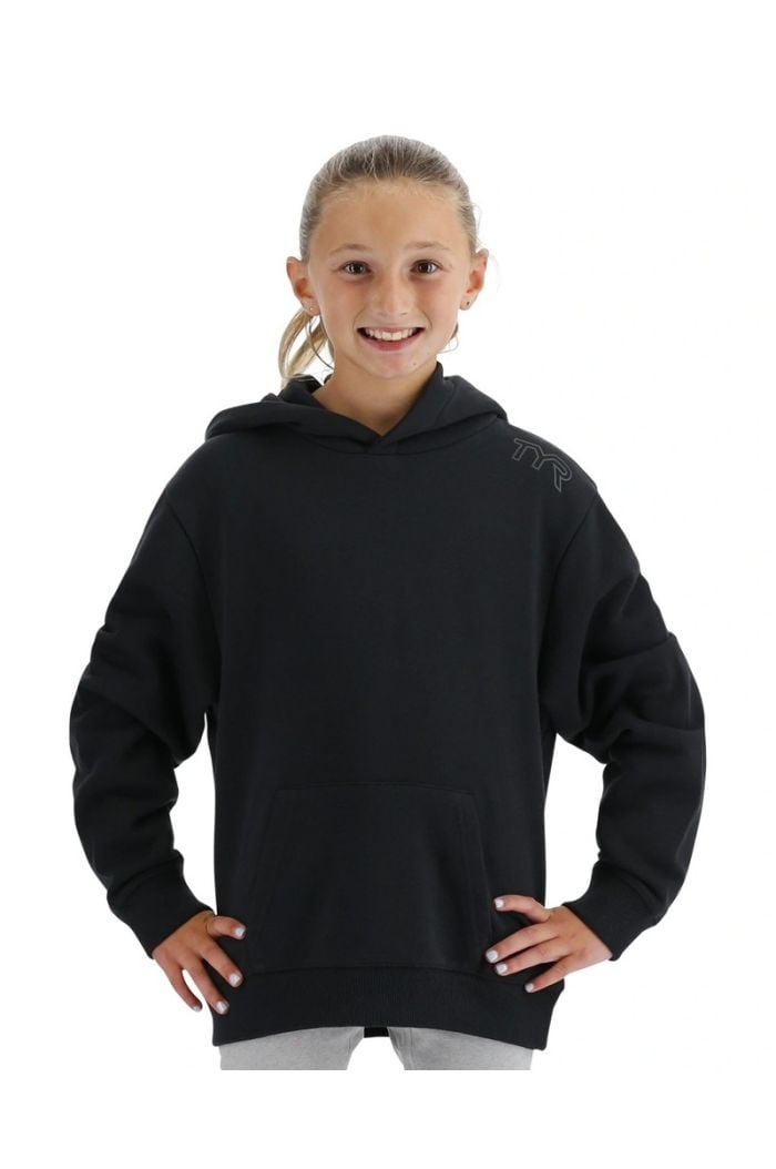 TYR Unisex Midweight Fleece Hoodie Youth
