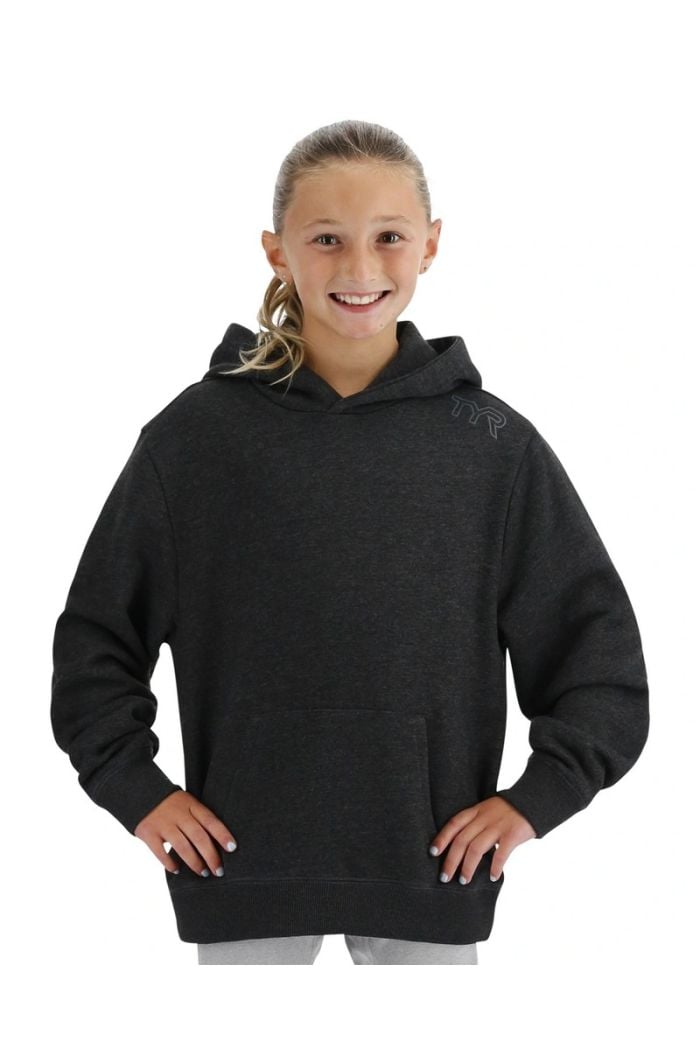 TYR Unisex Midweight Fleece Hoodie Youth