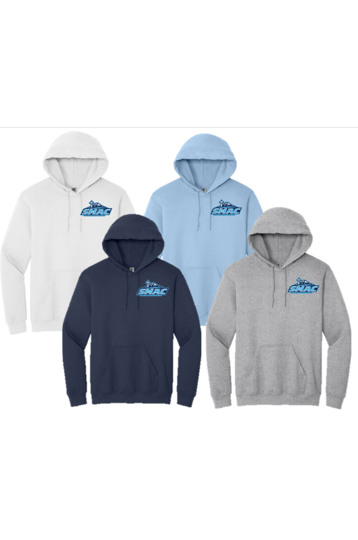 SMAC Cotton Hooded Sweatshirt (Small Logo) - Youth & Adult