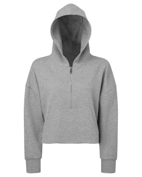 Women's 1/2 Zip Hooded Sweatshirt