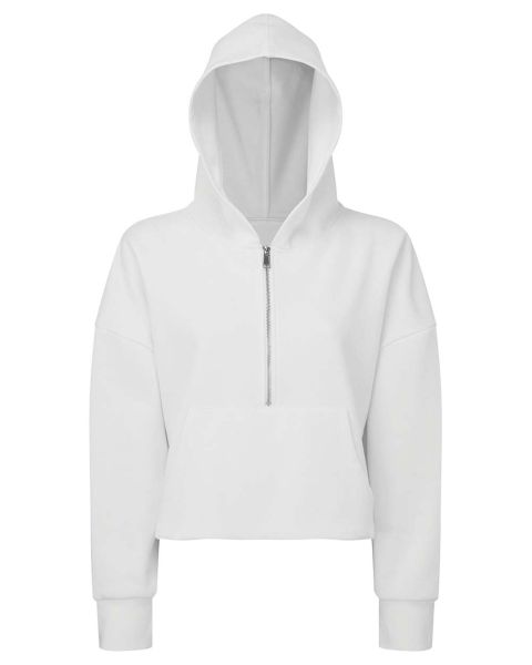 Women's 1/2 Zip Hooded Sweatshirt