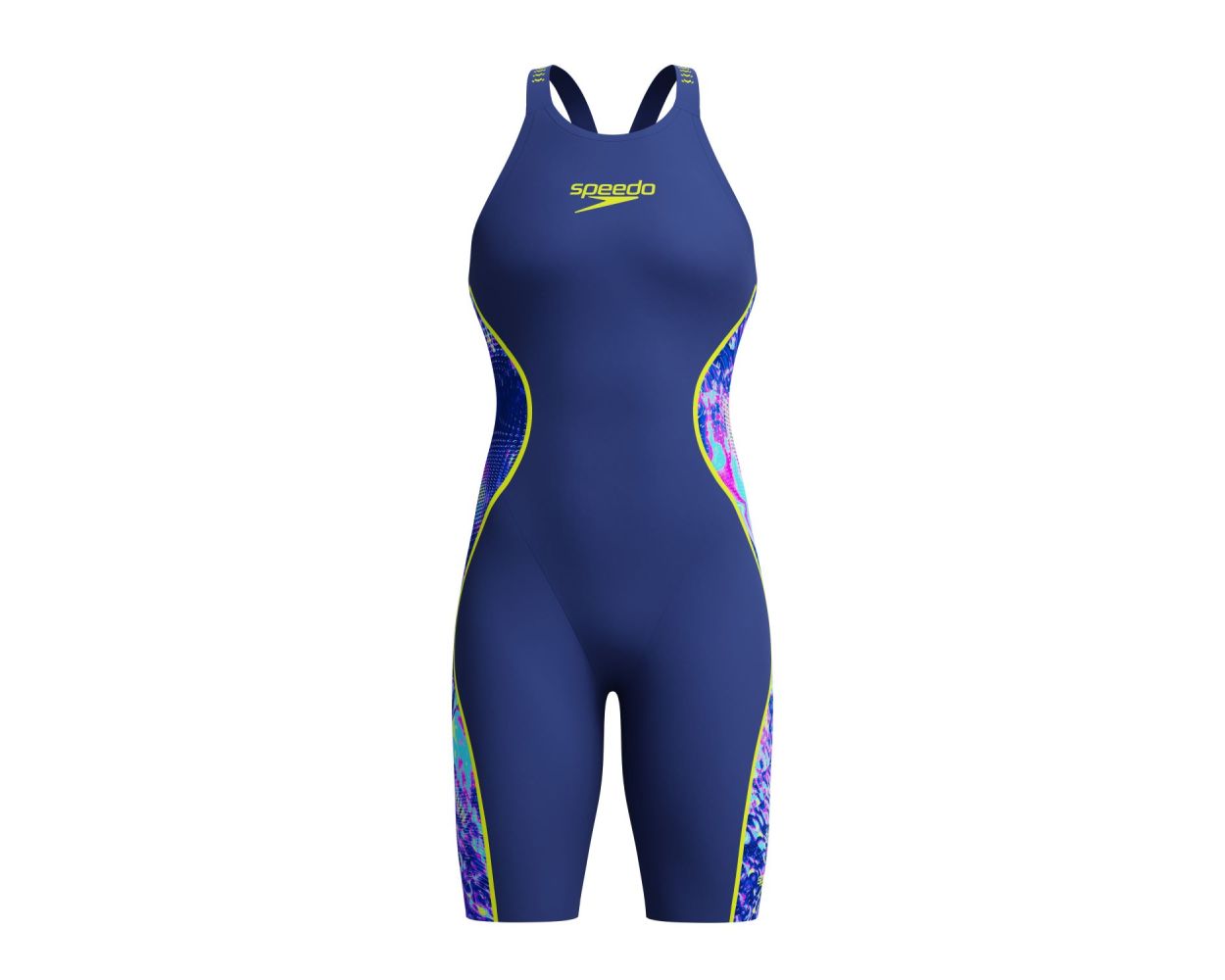 【FR KS】Best of pleasure+その他 Speedo LZR Intent 2.0 Openback Kneeskin Print - D&J Sports