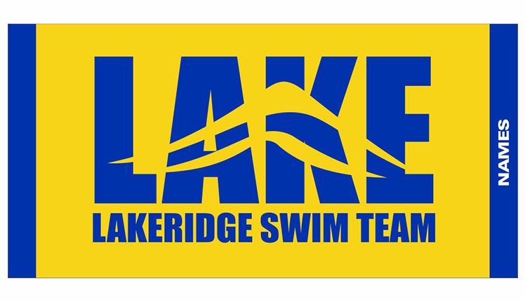 Custom SwimTeam Towels Clubs