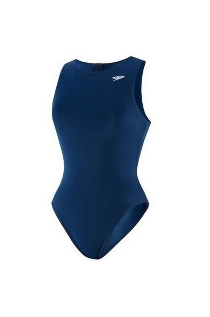 nike women's high neck tank water polo swimsuit